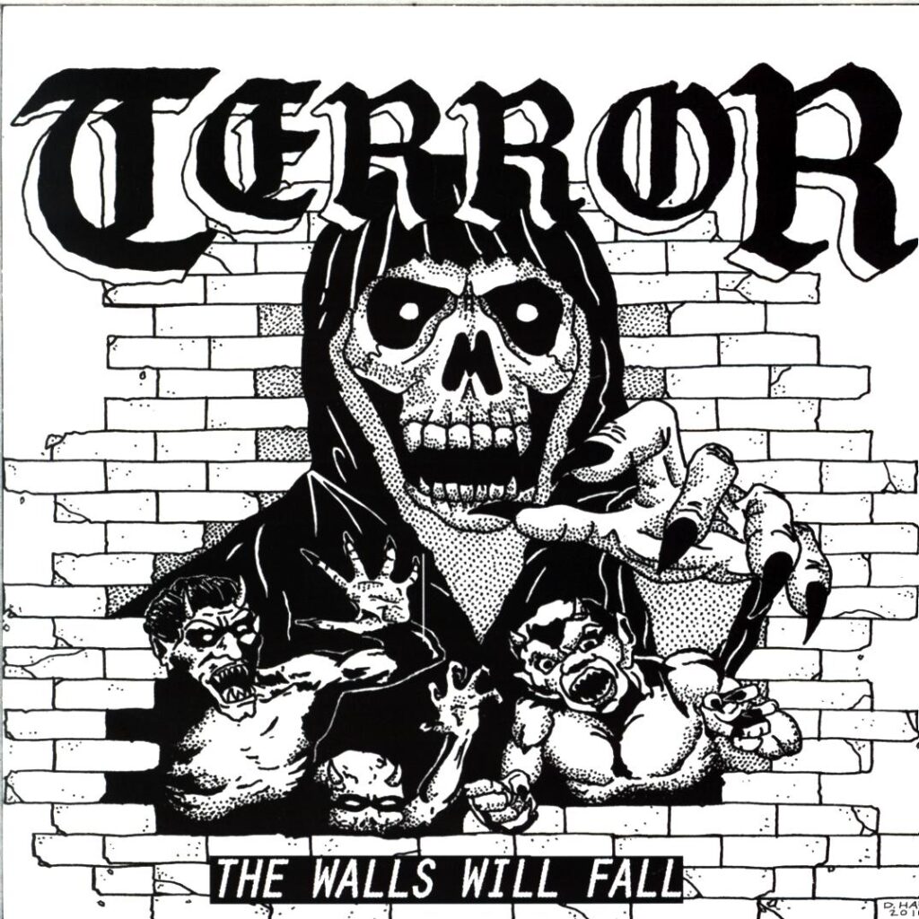 Terror-The Walls Will Fall-7 Vinyl orange