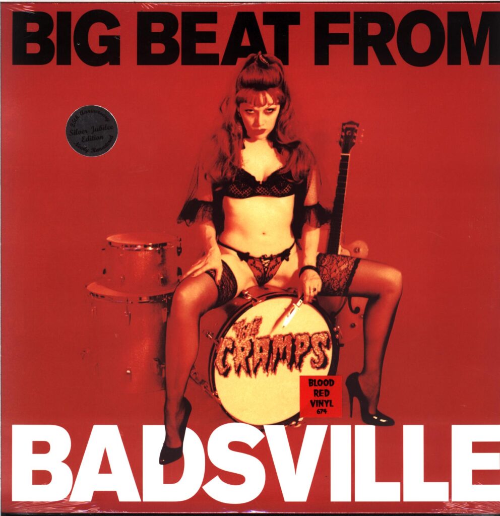 The Cramps-Big Beat From Badsville-red LP Vinyl