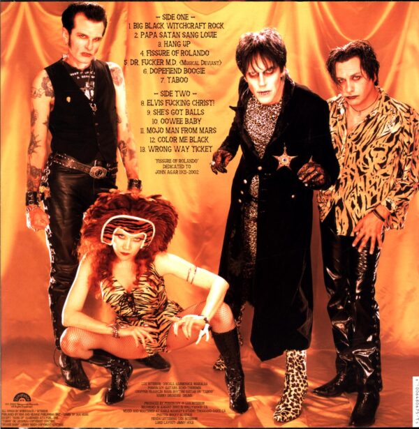 The Cramps-Fiends Of Dope Island red-LP Vinyl