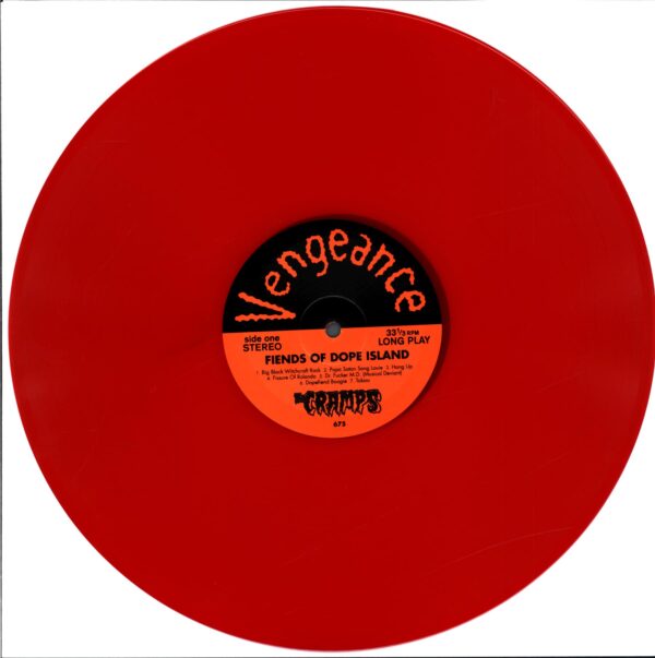 The Cramps-Fiends Of Dope Island red-LP Vinyl