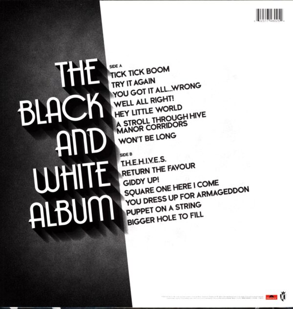 The Hives-The Black And White Album EU 2007-LP Vinyl