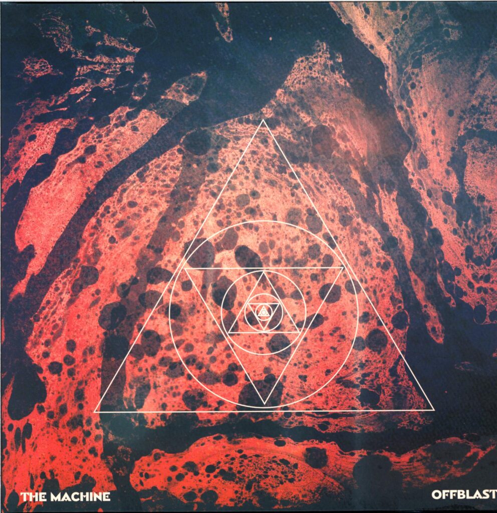 The Machine-Offblast!-green white splatter LP Vinyl