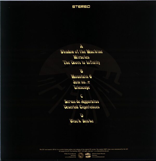 The Machine-Shadow Of The Machine-LP Vinyl