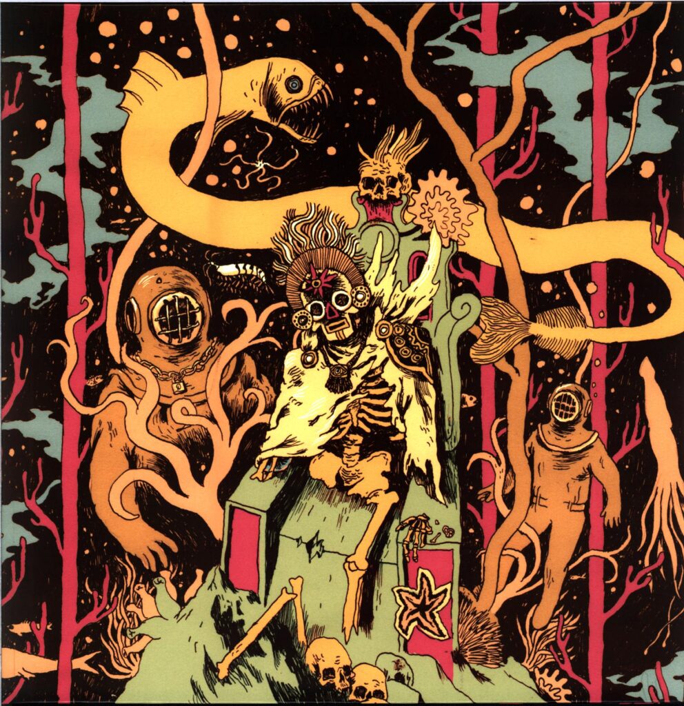 The Machine-The Machine and Sungrazer-red LP Vinyl