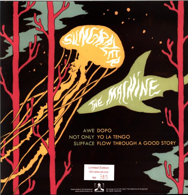 The Machine-The Machine and Sungrazer-red LP Vinyl