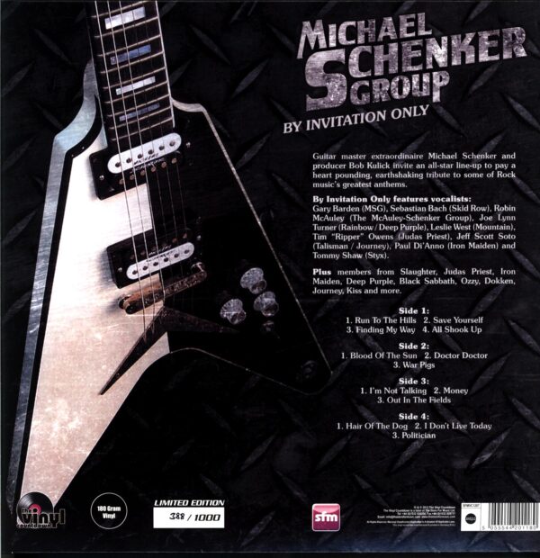 The Michael Schenker Group-By Invitation Only-LP Vinyl