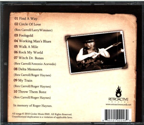 The Rex Carroll Band-That Was Then This Is Now-CD