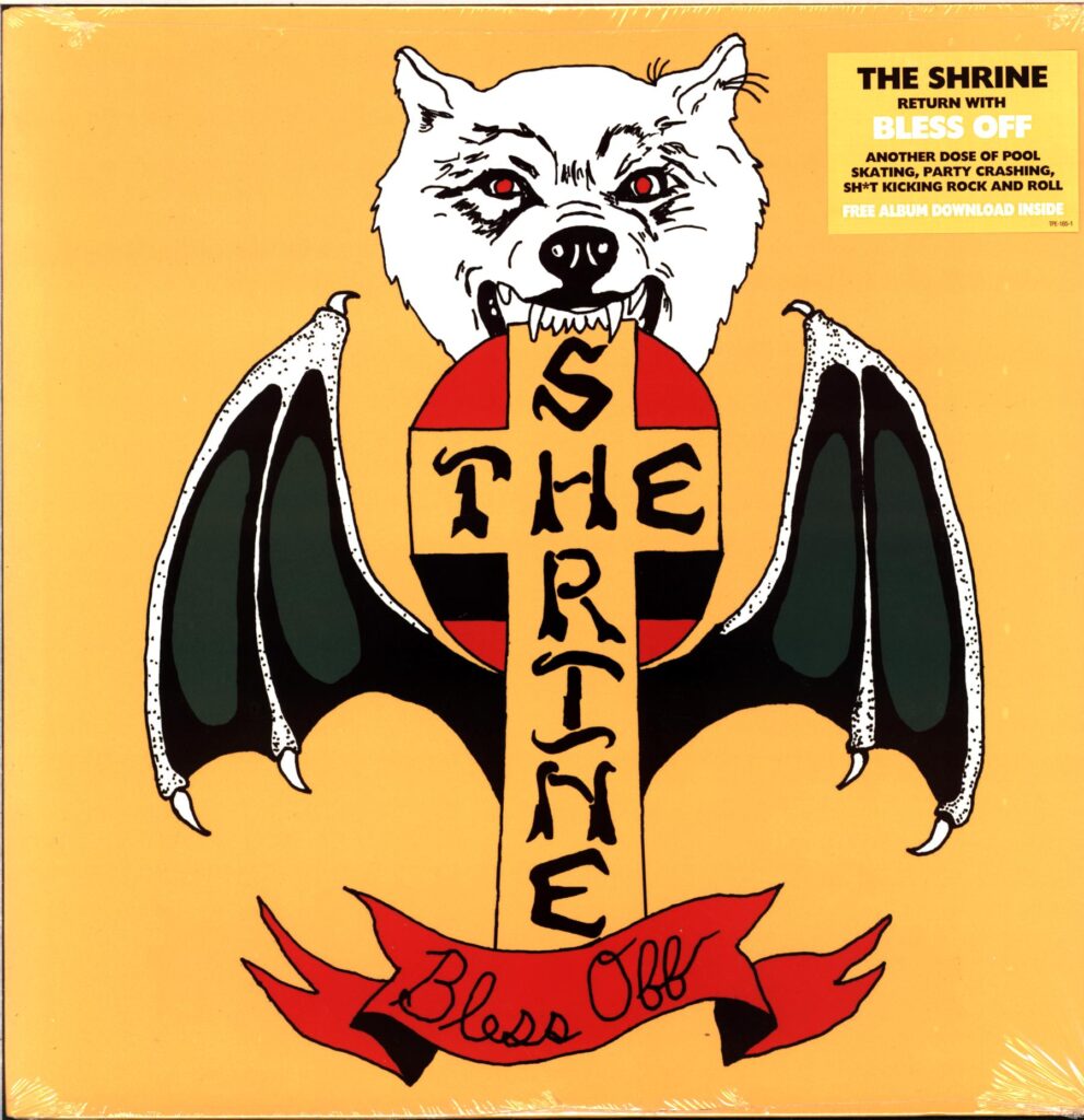 The Shrine-Bless Off-emerald green LP Vinyl