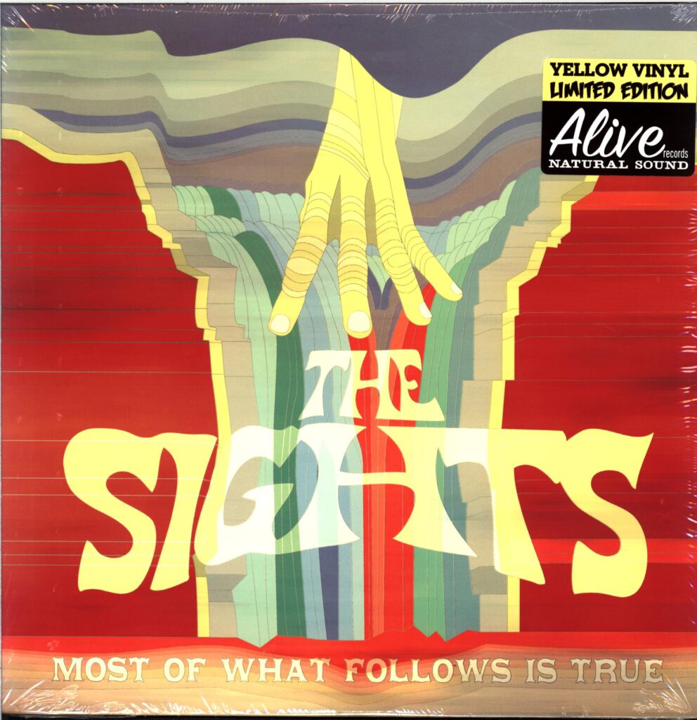 The Sights-Most Of What Follows Is True-yellow LP Vinyl