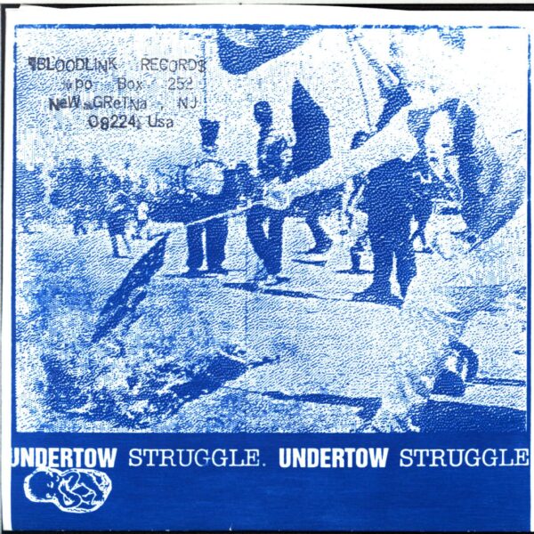Undertow - Struggle-7 Vinyl Split blue cover