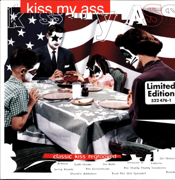Various-Kiss My Ass Classic Kiss Regrooved UK 1994-LP Vinyl
