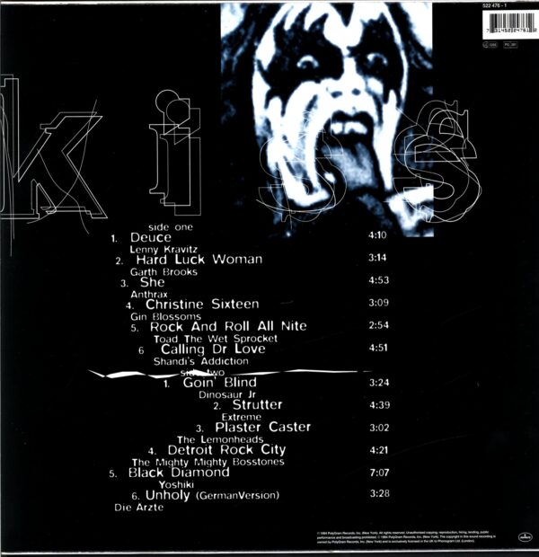 Various-Kiss My Ass Classic Kiss Regrooved UK 1994-LP Vinyl