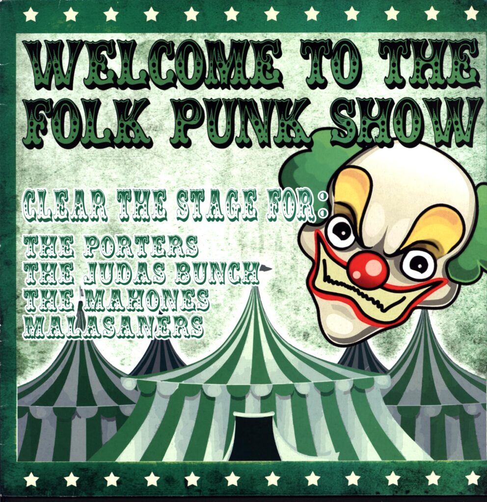 Various-Welcome To The Folk Punk Show-LP Vinyl orange