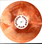 Velvet Two Stripes-No Spell For Moving Water-orange splatter LP Vinyl
