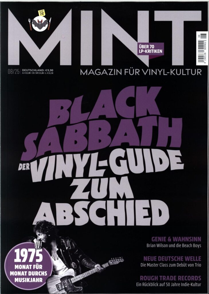 Mint Magazin # 78 08-25-Zeitschrift Black Sabbath