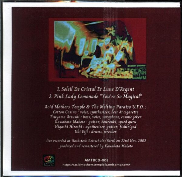 Acid Mothers Temple And The Melting Paraiso UFO-Live In Europe 2002-CDr