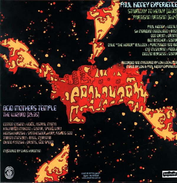 Acid Mothers Temple - Paul Kidney Experience-Paul Kidney Experience Split-LP Vinyl