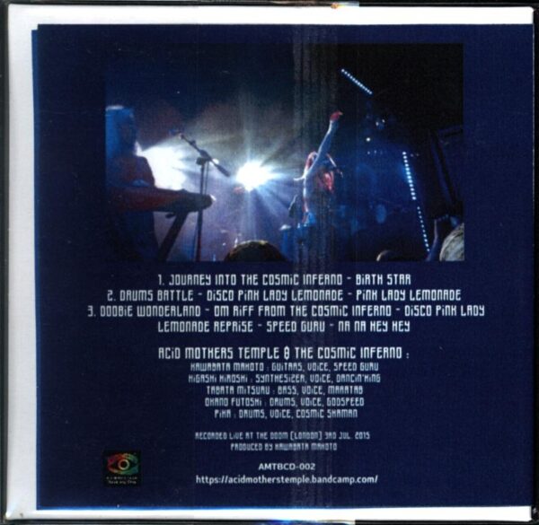 Acid Mothers Temple and The Cosmic Inferno-Hotter Than Hell In London 2015-CDr