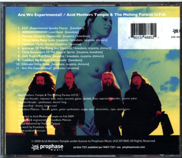 Acid Mothers Temple and The Melting Paraiso UFO-Are We Experimental-CD