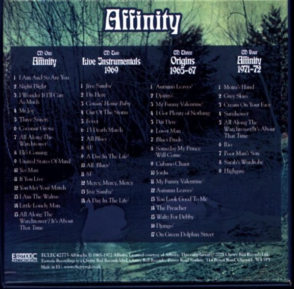 Affinity-Affinity-4CD Box Set