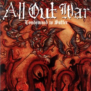 All Out War-Condemned to Suffer-LP Vinyl orange