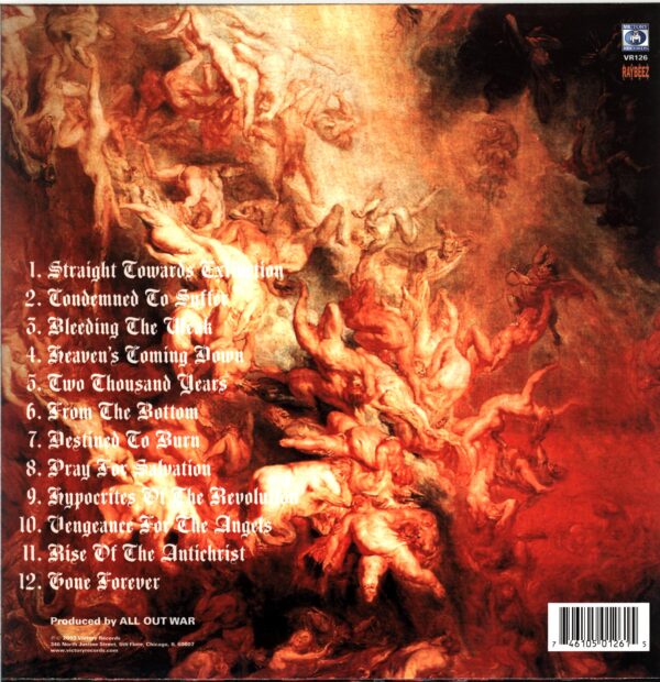All Out War-Condemned to Suffer-LP Vinyl orange