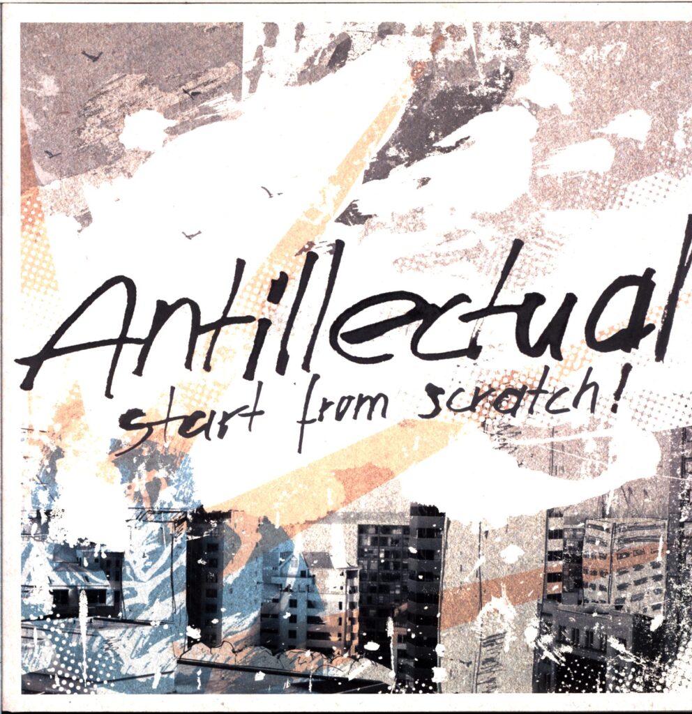 Antillectual-Start From Scratch!-LP Vinyl blue marbled