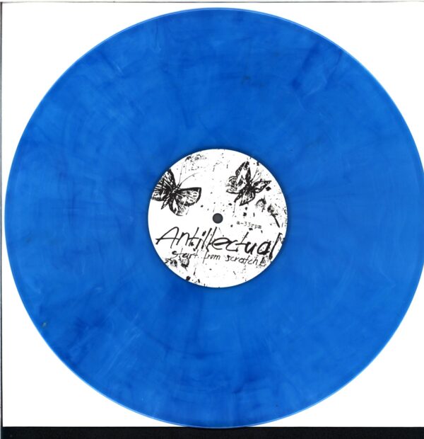 Antillectual-Start From Scratch!-LP Vinyl blue marbled