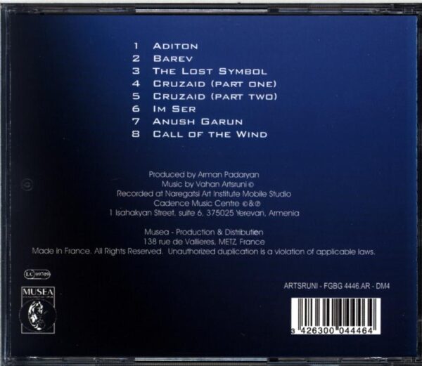 Artsruni-Cruzaid-CD