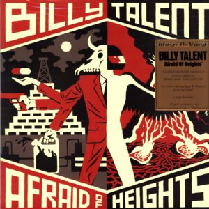 Billy Talent-Afraid Of Heights-LP Vinyl bloody mary marbled