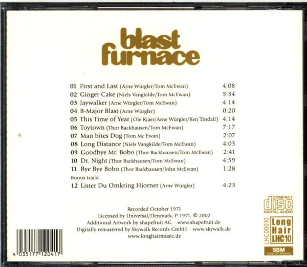 Blast Furnace-Blast Furnace-CD