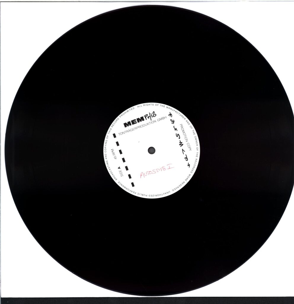 Bohren Und Der Club Of Gore-Gore Motel-2LP Vinyl 1995 Memphis Test Pressing