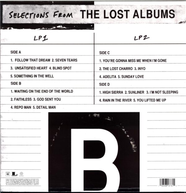 Bruce Springsteen-Lost And Found - Selections From The Lost Albums-2LP Vinyl