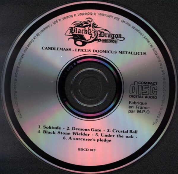 Candlemass-Epicus Doomicus Metallicus-CD 1988