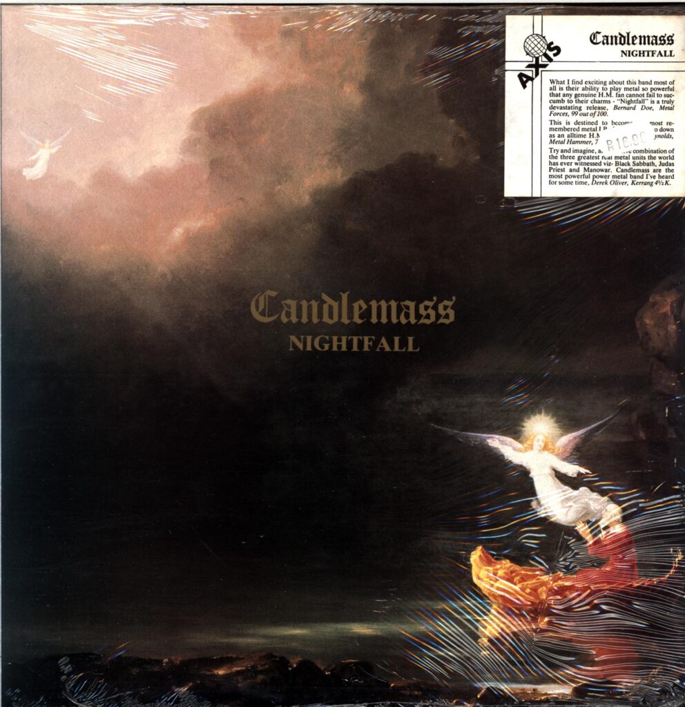 Candlemass-Nightfall-LP Vinyl EU 1987
