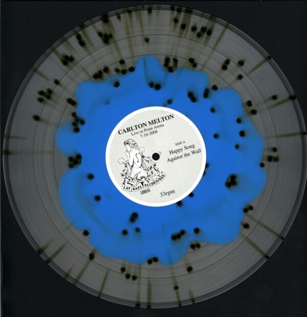 Carlton Melton-Live In Point Arena CA 7-18-2008 clear blue-LP Vinyl