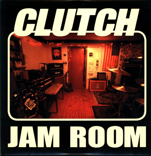 Clutch-Jam Room orange black white splatter-LP Vinyl