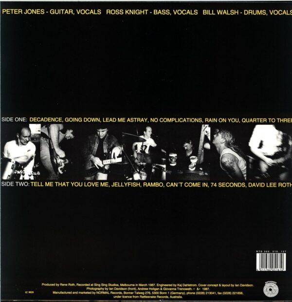 Cosmic Psychos-Cosmic Psychos-LP Vinyl DE 1991