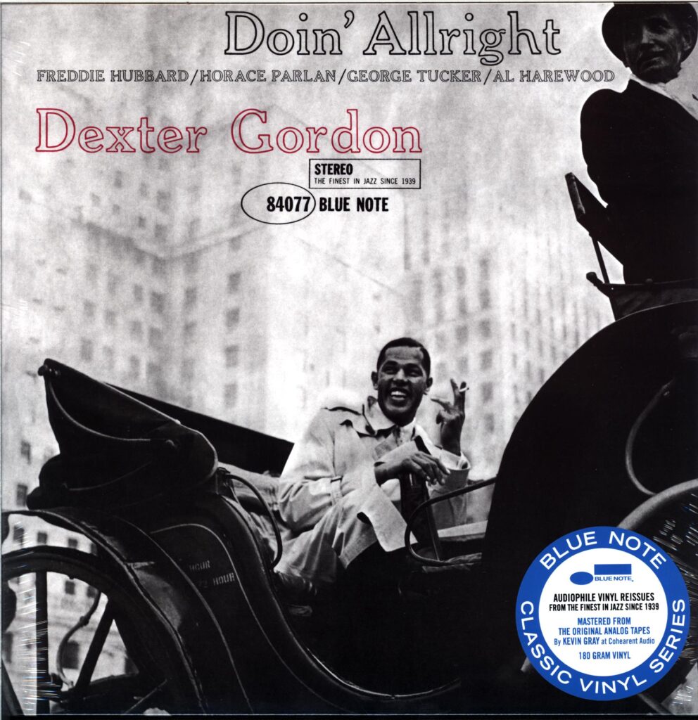 Dexter Gordon-Doin' Allright-LP Vinyl Reissue 2019
