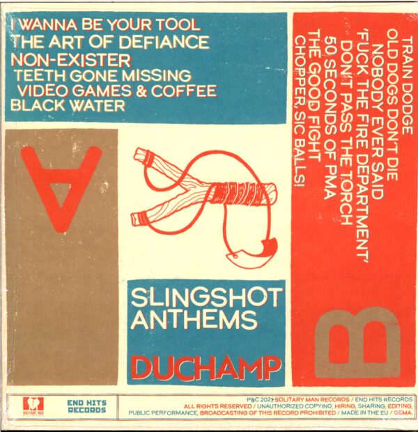 Duchamp-Slingshot Anthems-LP Vinyl clear pink blue
