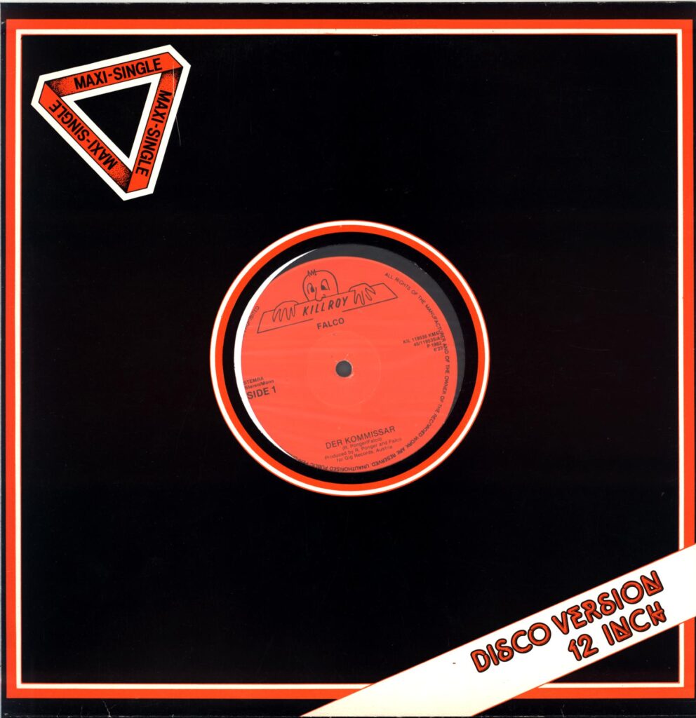 Falco-Der Kommissar-12 Vinyl NL 1982