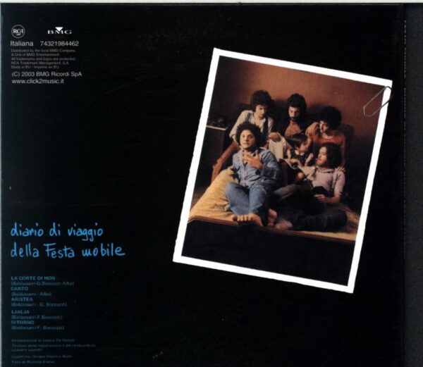 Festa Mobile-Diario Di Viaggio Della Festa Mobile-CD