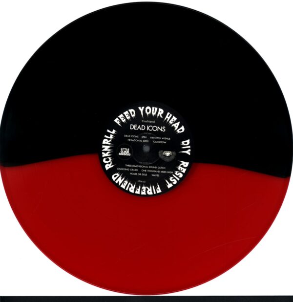 FireFriend-Dead Icons red black-LP Vinyl