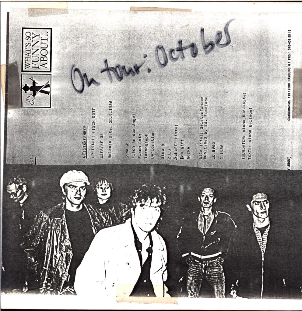 Geisterfahrer-Fi$ch Gott-LP Vinyl promo