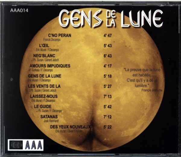 Gens De La Lune-Gens De La Lune-CD