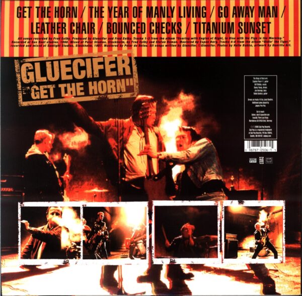 Gluecifer-Get The Horn-10 Vinyl signed