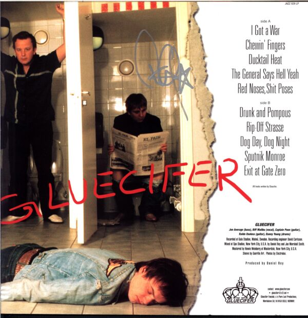 Gluecifer-Tender Is The Savage-LP Vinyl signed