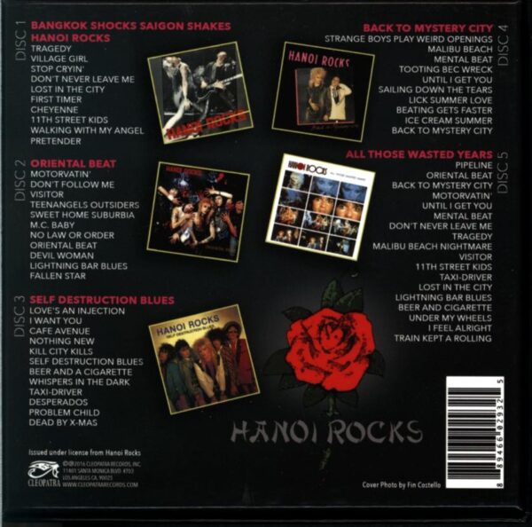 Hanoi Rocks-Strange Boys Box-5CD box set