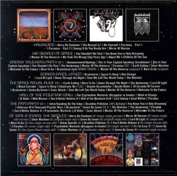 Hawkwind-This Is Your Captain Speaking ... Your Captain Is Dead (The Albums And Singles 1970 - 1974)-11CD box set