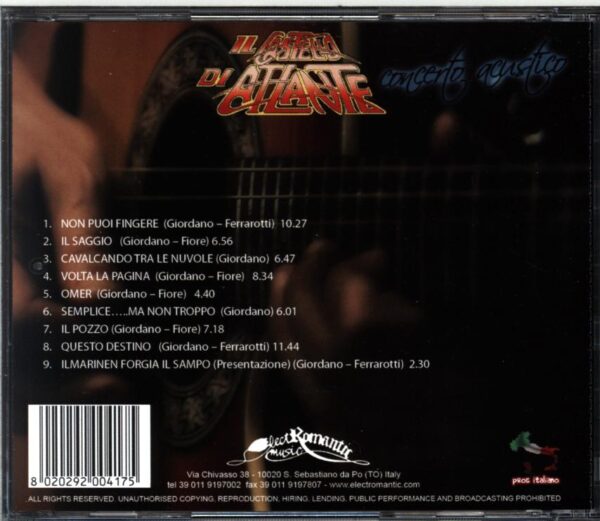 Il Castello Di Atlante-Concerto Acustico-CD